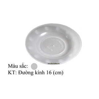 Mua 10 đĩa nhựa trắng Song Long 16cm -18cm-25cm