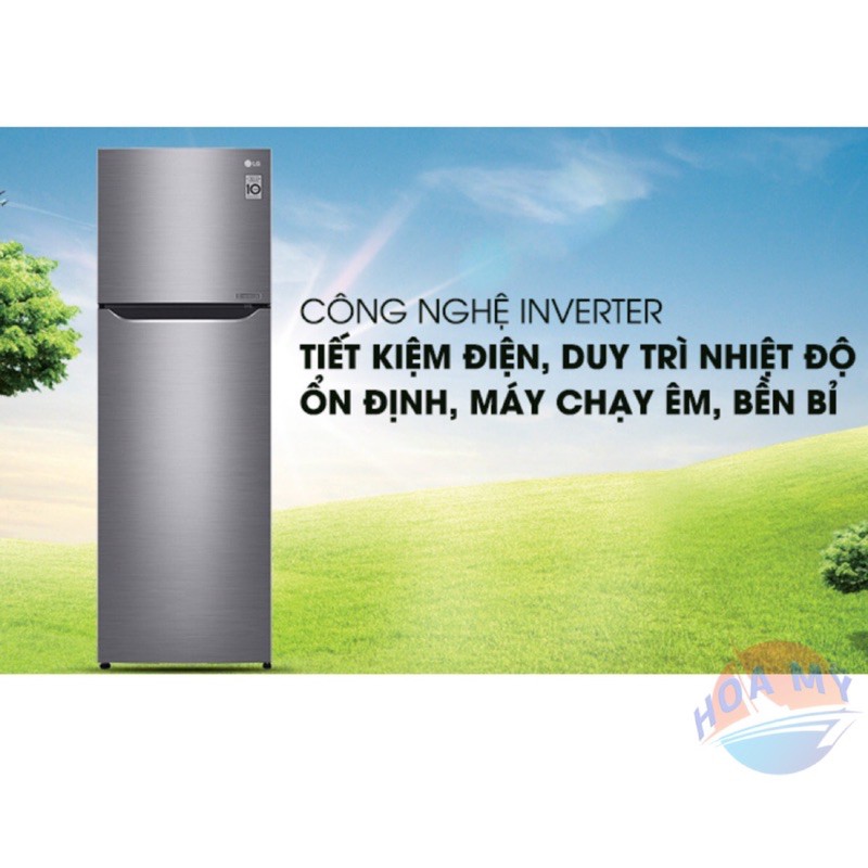 Tủ lạnh LG inverter 255lít GN-L255PS