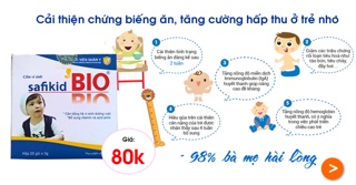 Cốm vi sinh BIO Safikid