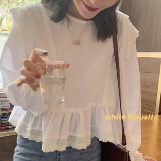 Áo blouse trắng
