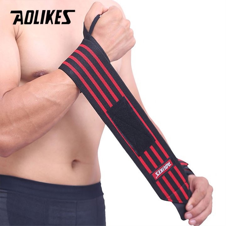 Bảo Vệ Cổ Tay Tập GYM Chính Hãng Aolikes (1 Đôi)