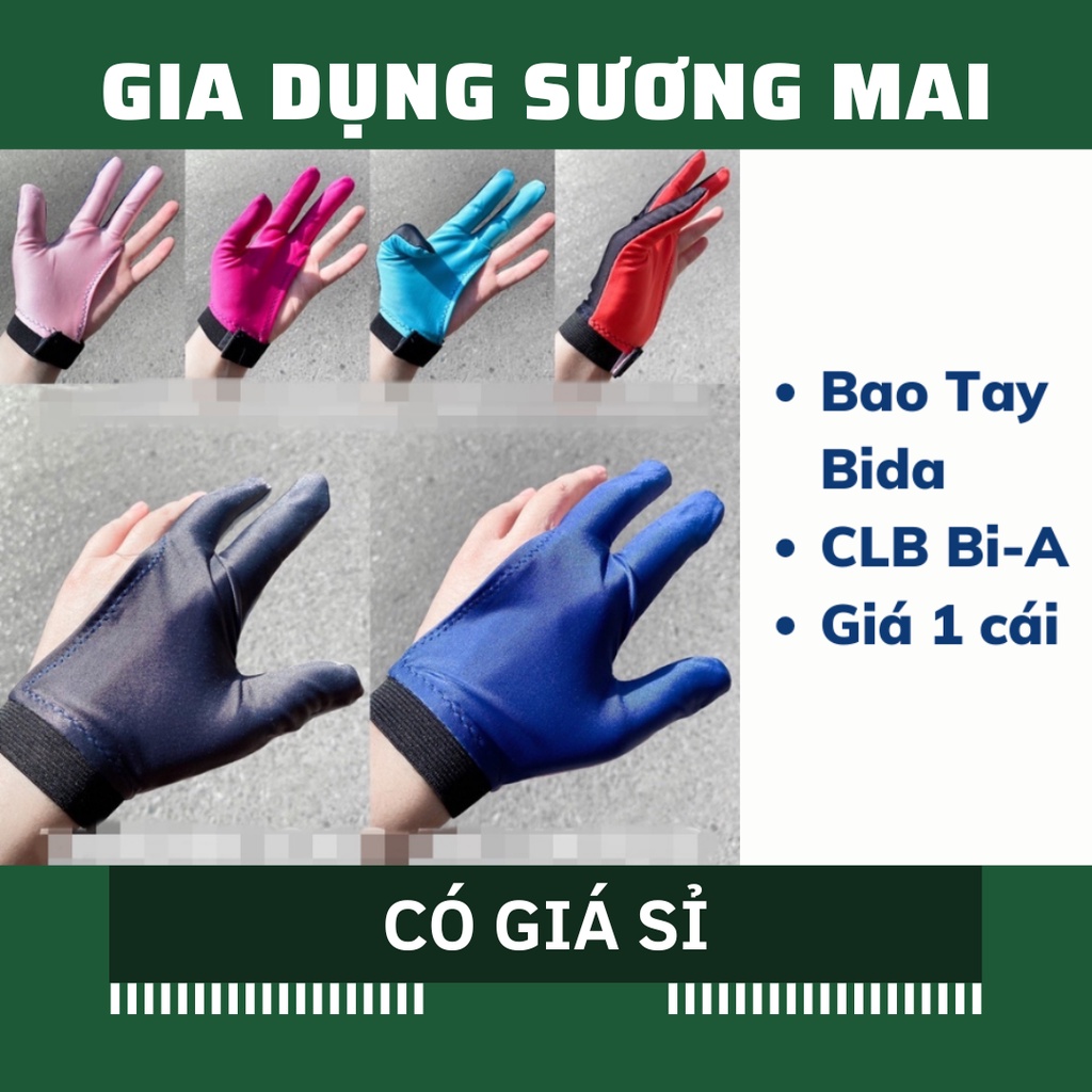 Bao Tay Bida Găng Tay Bida Bi-A CLB [BTBD]