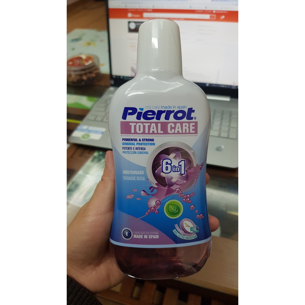 Nước súc miệng chống mảng bám Pierrot 500m