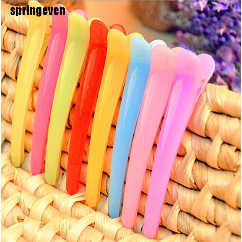 1 Kẹp Tóc Màu Sắc Hỗn Hợp Thời Trang Cho Nữ