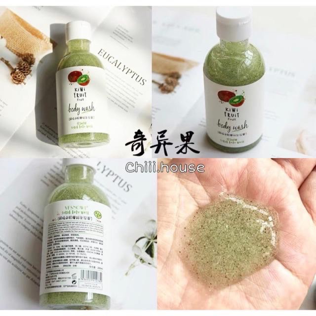 Sữa tắm tẩy tế bào chết chiết xuất hoa quả Yesnow Fruit Scrub Body Wash