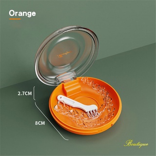 Convenient transparent tray braces box