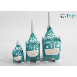 Mèo gỗ mập Nhật Bản TAN