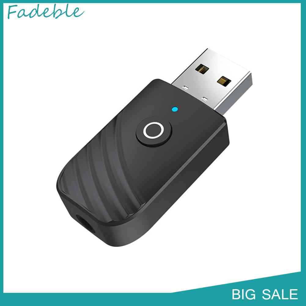 Thiết Bị Thu Phát Âm Thanh Bluetooth USB 5.0 3 Trong 1 Cho TV/PC/Tai Nghe Trên Xe Hơi