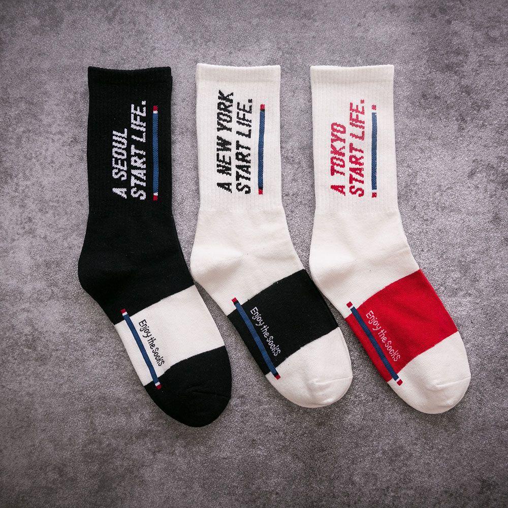 Vớ Cotton Nhiều Màu Sắc Unisex