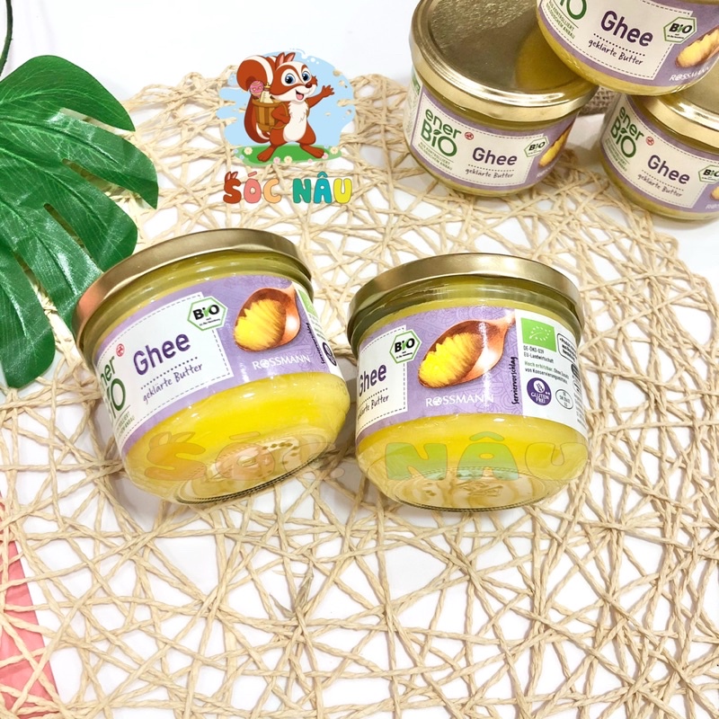 Bơ Ghee Hữu Cơ Đức Dùng Làm Bánh, Nấu Cháo, Xào, Chiên Cho Bé Và Gia Đình. Date 2023