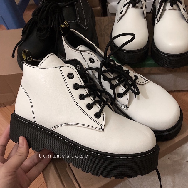 (CÓ SẴN) Giày boot cao cổ ulzzang