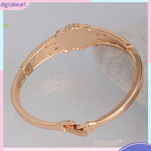 Vòng Tay Thiết Kế Mạ Vàng Đính Đá Thời Trang Dành Cho Nữ