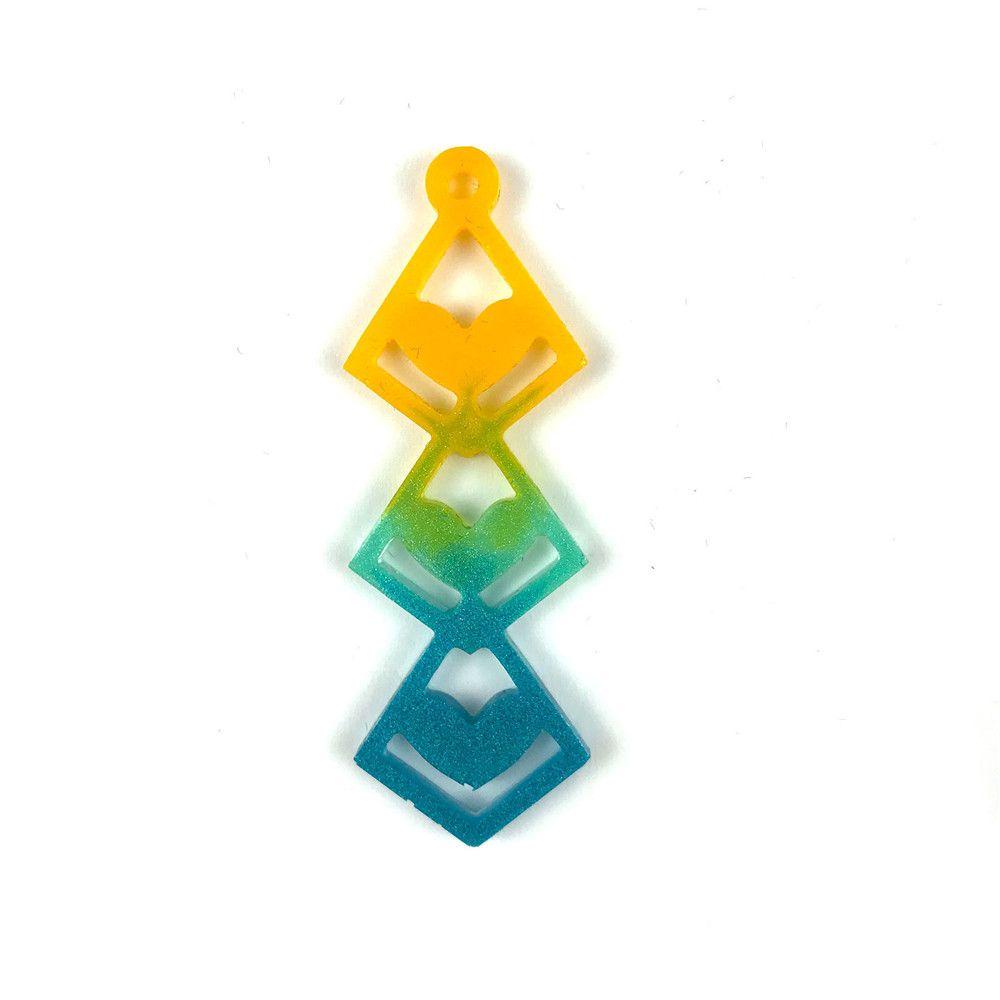 .Khuôn Silicone Hình Trái Tim Làm Trang Sức Thủ Công