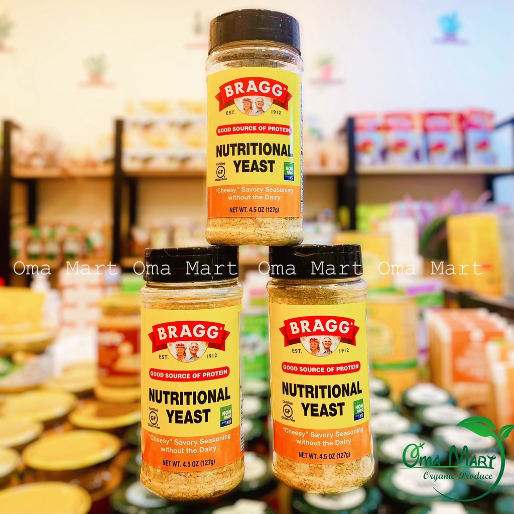 Men dinh dưỡng Bragg Nutritional Yeast 127g Mỹ