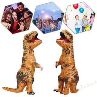 Bộ Đồ Bơm Hơi Hóa Trang Khủng Long T-Rex Dành Cho Người Lớn Và Trẻ Em