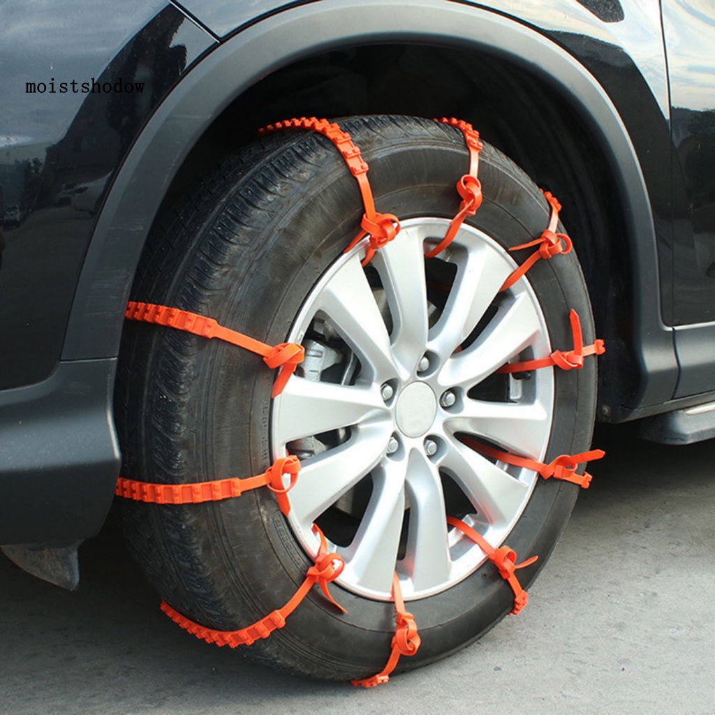 Bộ 10 Dây Xích Chống Trượt Cao Cấp Cho Bánh Xe Hơi Bmw