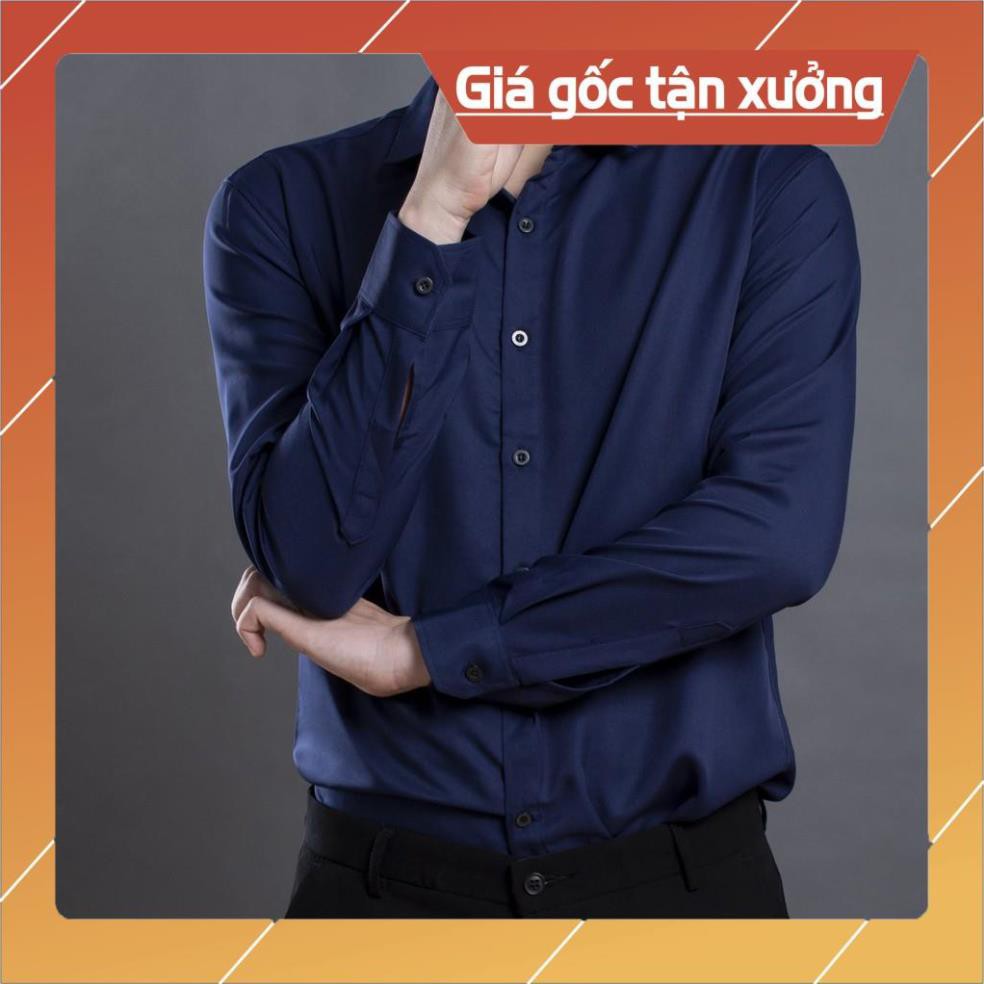 [J02] Áo sơ mi nam đẹp tay dài trơn đủ màu có size lớn thời trang hàng đẹp - 35080757.6635510817