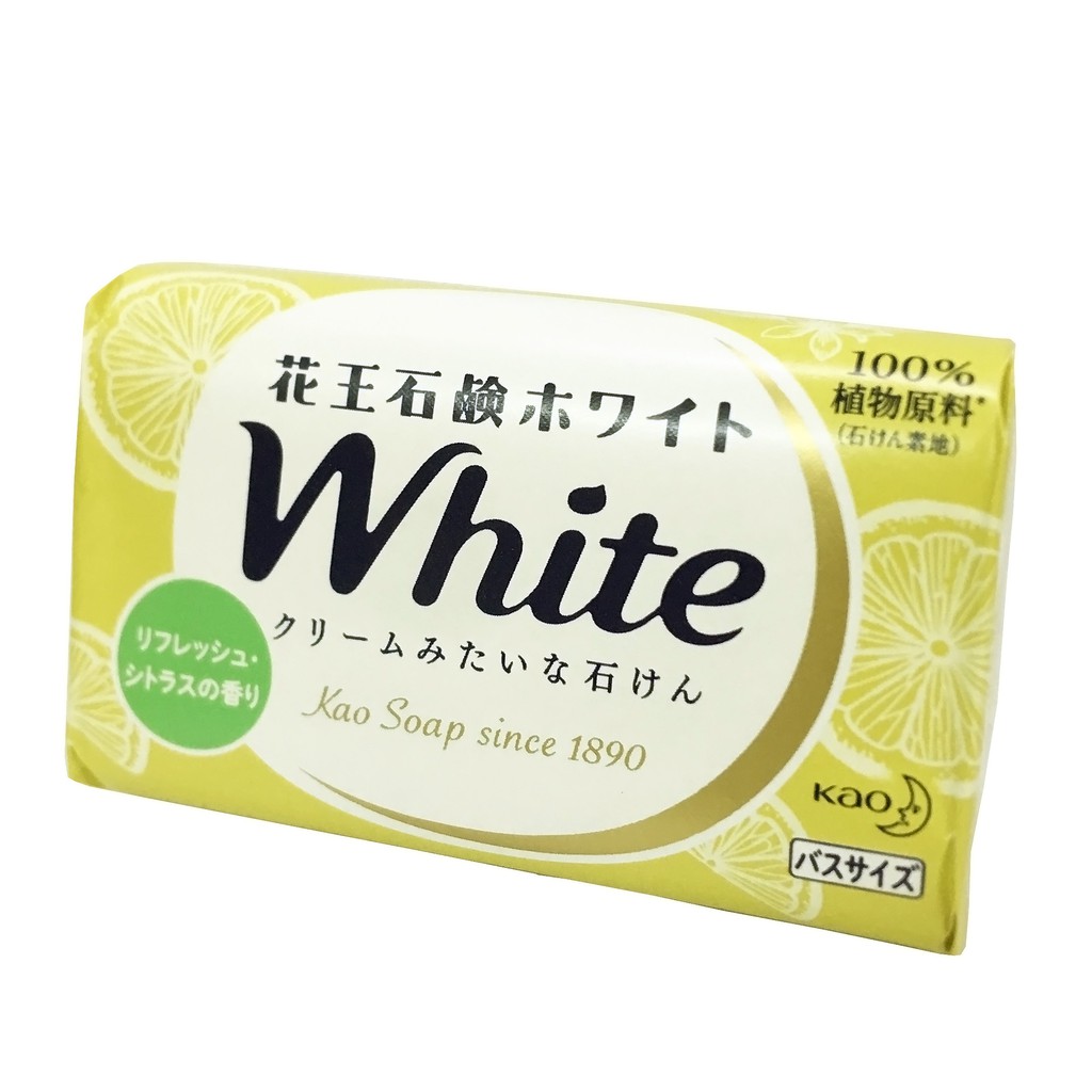 Xà bông tắm trắng da KAO white 130g đủ mùi