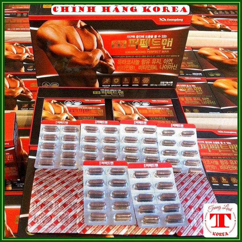 Viên bổ thận tăng lực nam Kwangdong hàn quốc, hộp 240 viên - tranglinh