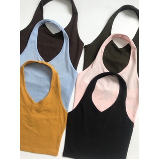 áo yêm cổ tim F21