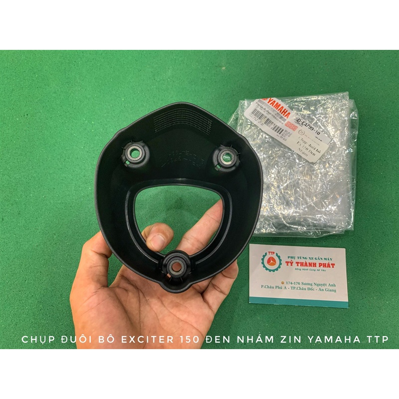 Chụp đuôi bô Ex 150 Đen Nhám zin