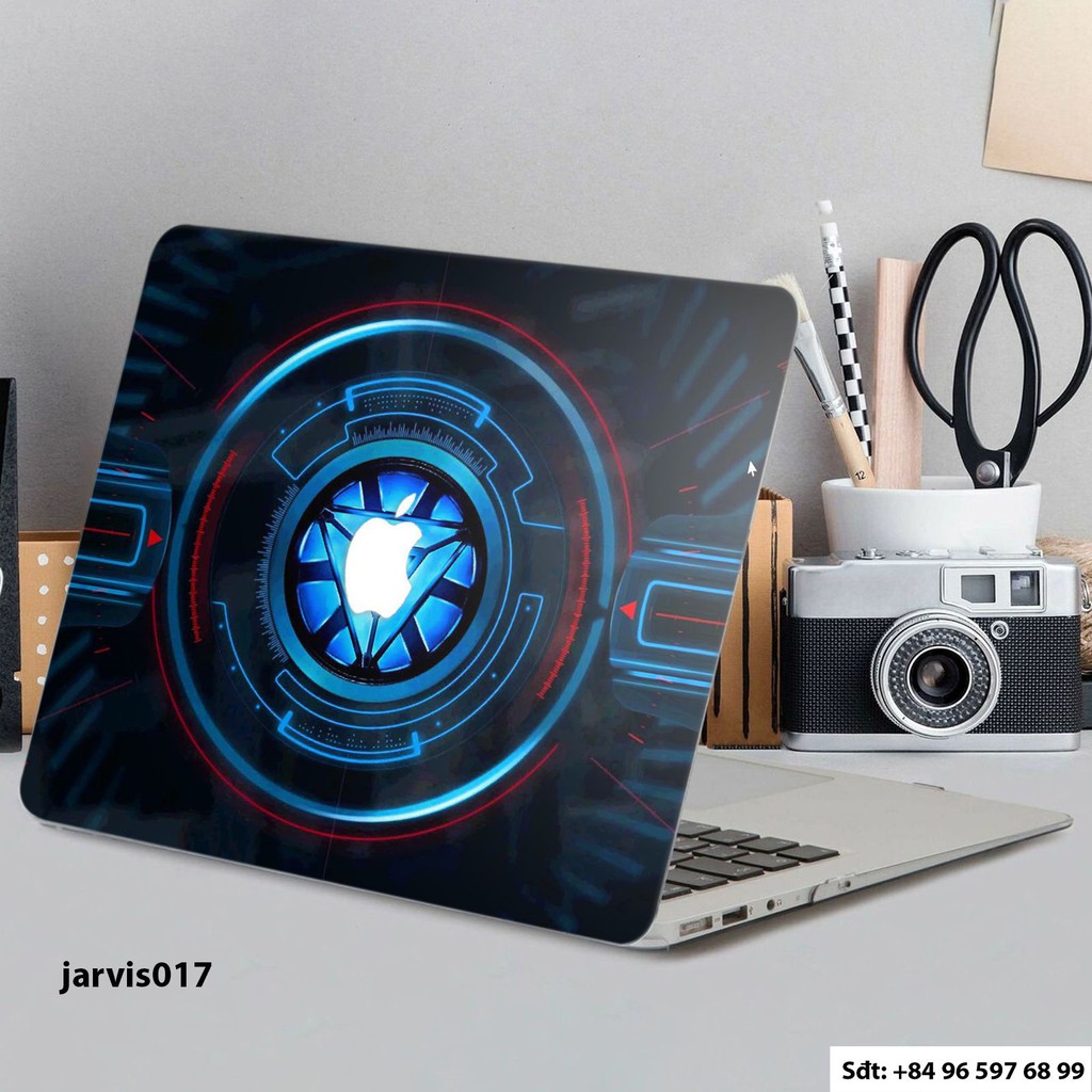 Skin dán Macbook Pro hình Jarvis (chọn mẫu và mã máy trong phân loại)