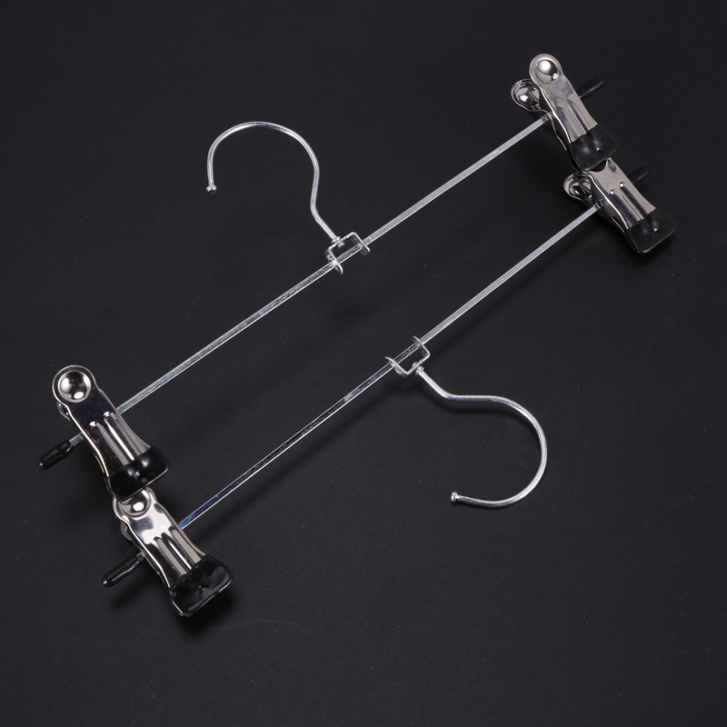 Set 20 Móc Treo Quần Áo Bằng Kim Loại Siêu Mỏng Tiết Kiệm Không Gian Chống Rỉ Sét