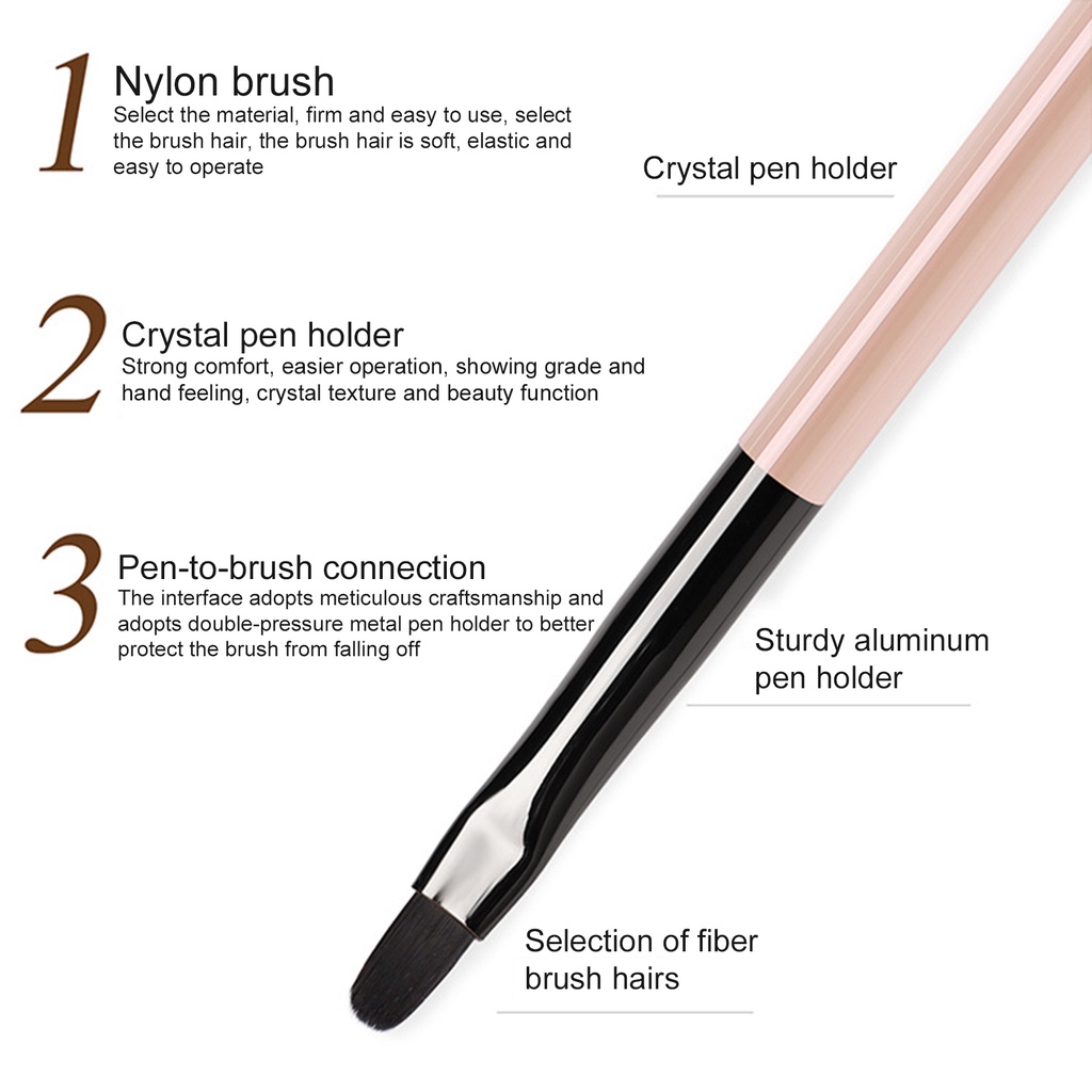 Cọ Vẽ Trang Trí Móng Nghệ Thuật Siêu Mỏng DIY