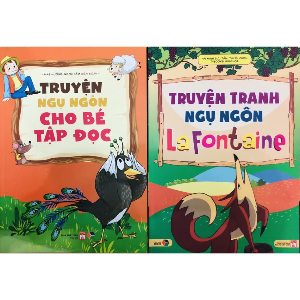 Sách - Combo 2 Cuốn Truyện Ngụ Ngôn