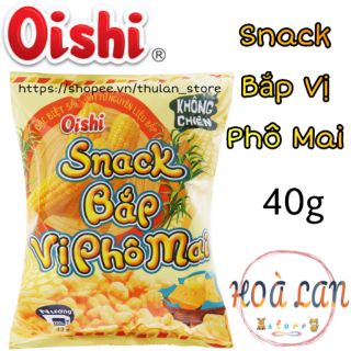Snack Bắp vị phô mai Oishi® gói 40g