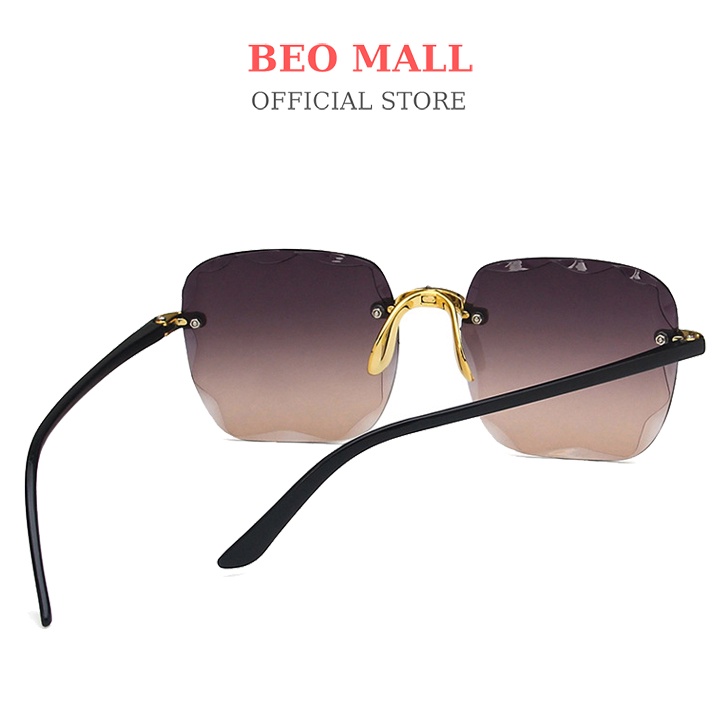 Kính râm nữ chống tia UV BEOMALL thời trang chống nắng chống lóa KT041