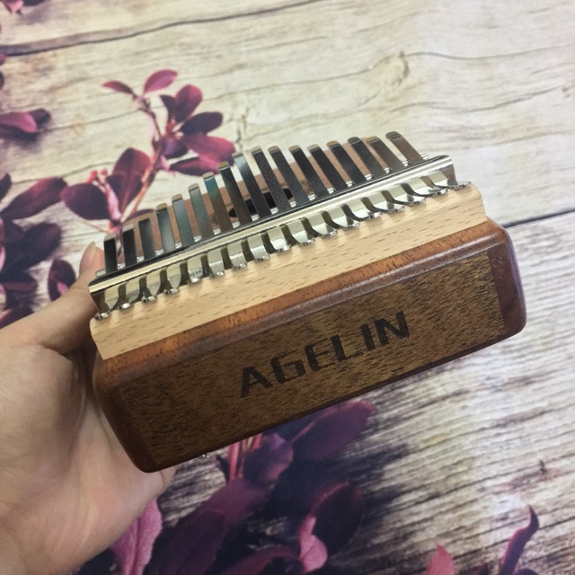 (CÓ VIDEO TEST) ĐÀN KALIMBA 17 PHÍM AGELIN CAO CẤP