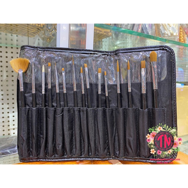 Bộ cọ vẽ móng 15 cây cho người mới học