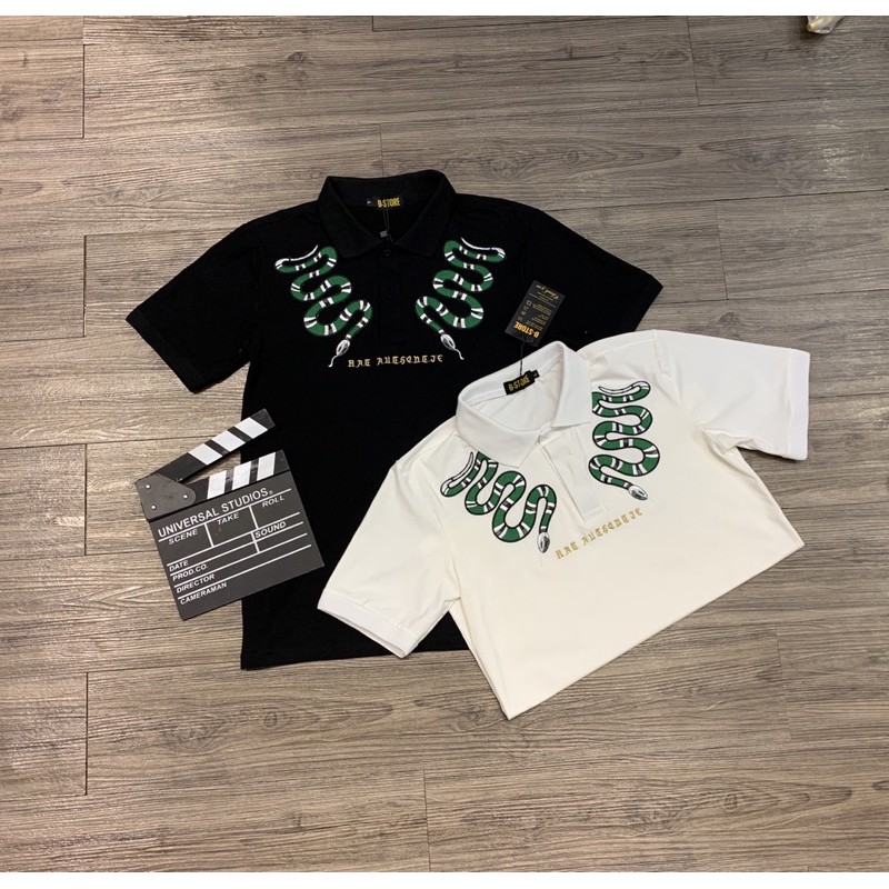 Áo thun nam cổ trụ thêu dẵn nổi bật(chất liệu thun cotton 100% mua lẻ giá sỉ) | BigBuy360 - bigbuy360.vn