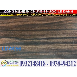 Màng in chuyển nước vân gỗ - ldw056