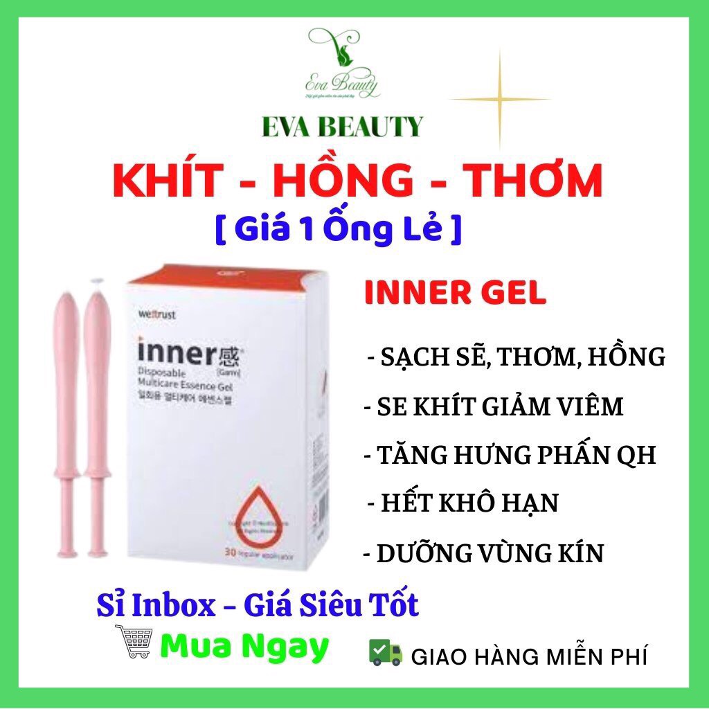 Inner Gel Đũa Thần Tình Yêu CHÍNH HÃNG Se Khít Vùng Kín Vệ Sinh Phụ Nữ Số