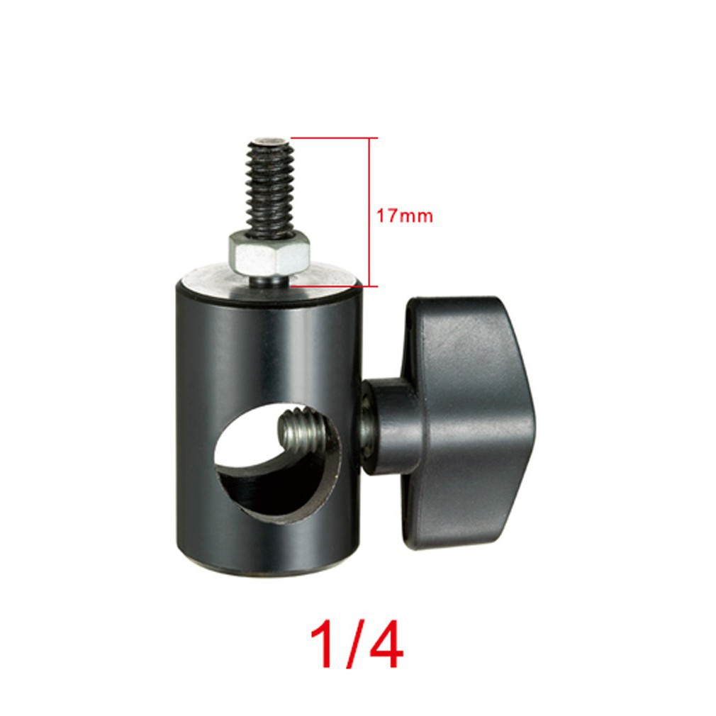 1 Bộ Giá Đỡ Đèn Pin Đa Năng Kèm Ốc Vít 1 / 4 "