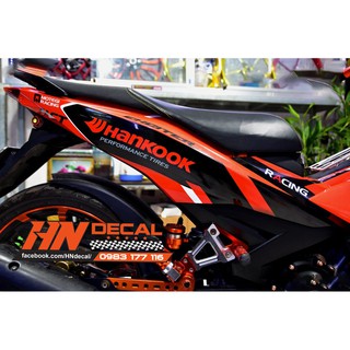 Tem Trùm Exciter 150 Cam Đen Hankook