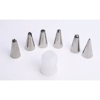 Bộ 6 đuôi bắt bông kem + chốt