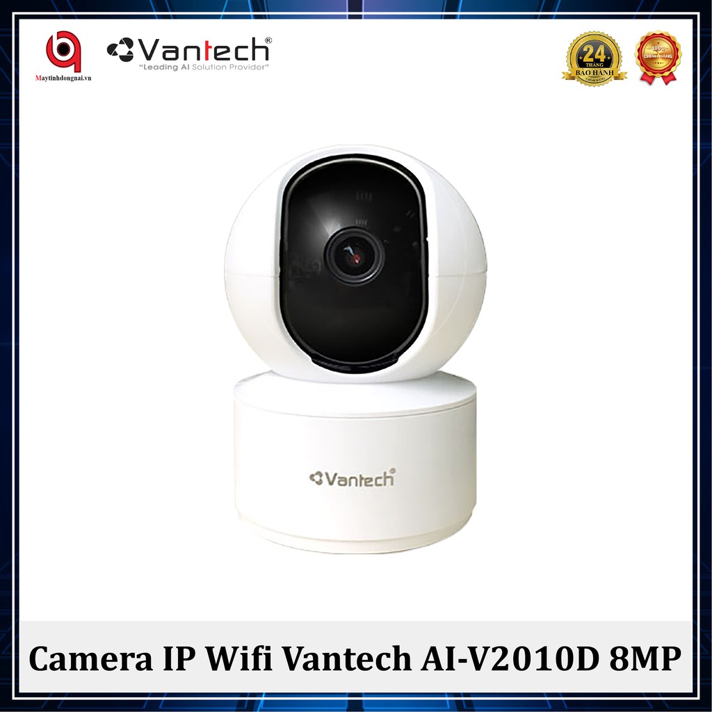 Camera IP Wifi Vantech AI-V2010D 8.0 Megapixel