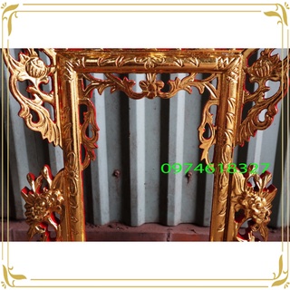 khung ảnh thờ mai-gỗ mít