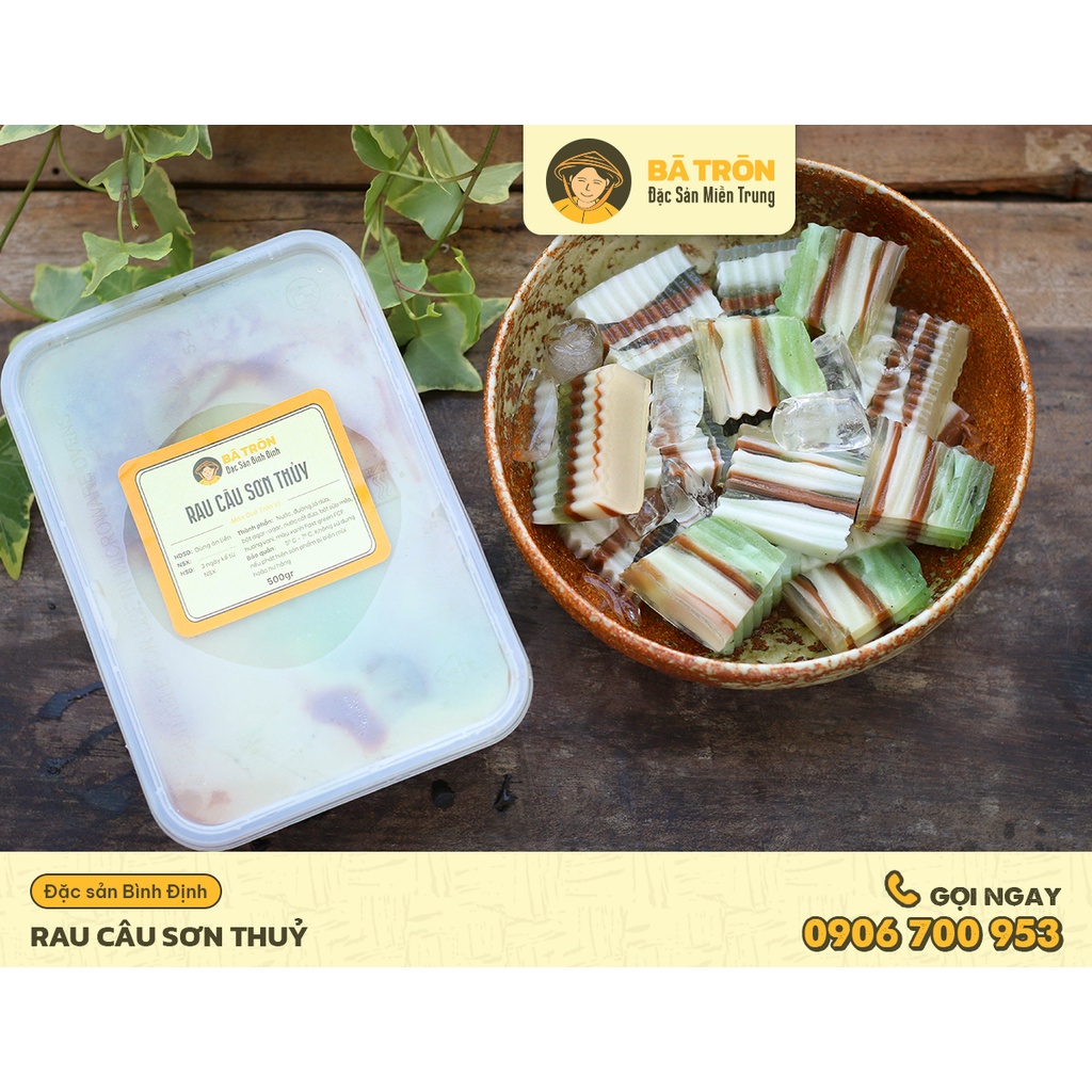 [Bổ Mát]_Rau Câu Sơn Thủy Nhà Làm 500gr