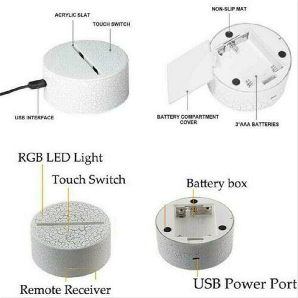 Đèn Led 3d Hình Logo Trò Chơi Amaong Us