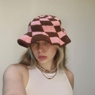 NÓN LEN HỌA TIẾT CHECKERED NHIỀU MÀU