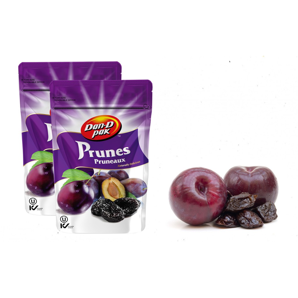 COMBO 2 BỊCH MẬN SẤY MỸ 120g Dan.D.Pak nhập khẩu nguyên đai nguyên kiện, không chất bảo quản , tốt cho sức khỏe, chống l
