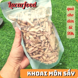- Khoai môn sấy giòn loại 1 không chiên dầu 500gr rau củ sấy đặc sản đà lạt -Lucarfood