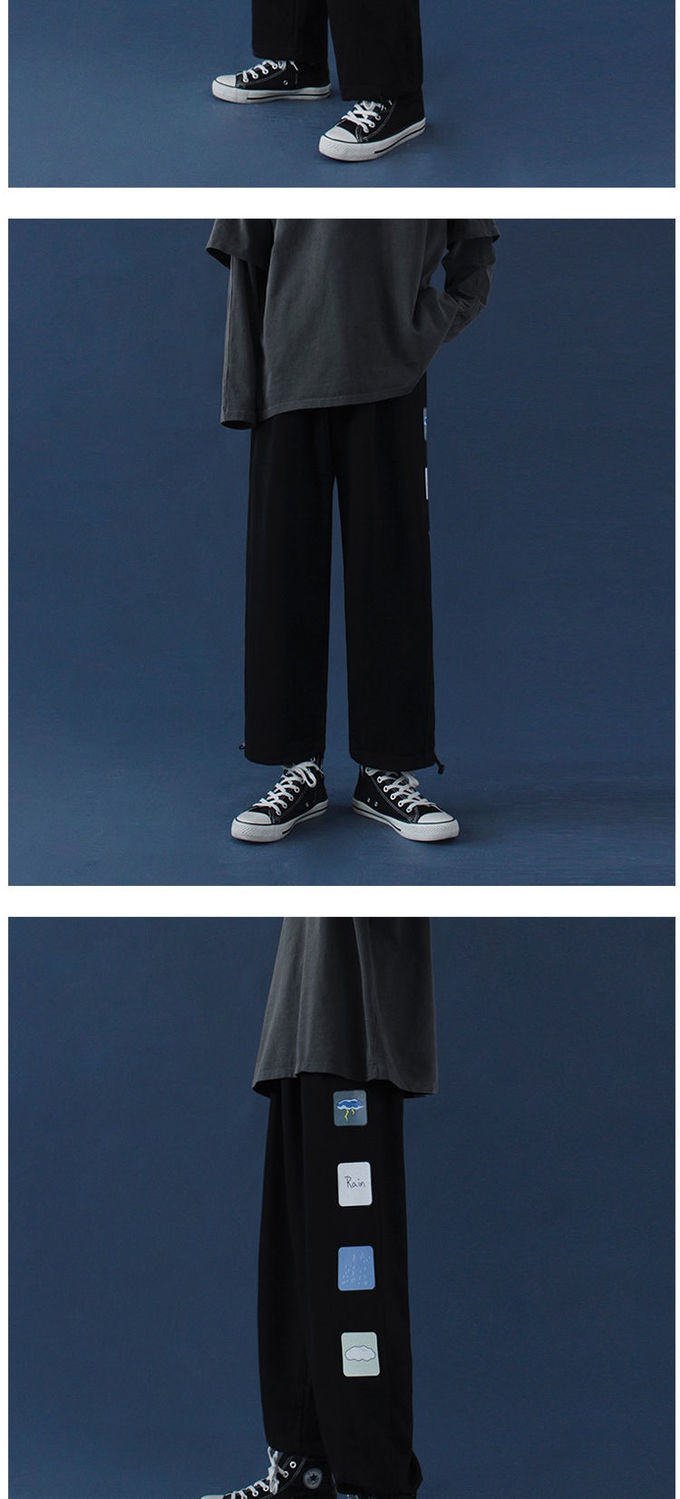 Quần Dài Thể Thao Ống Rộng Thời Trang Mùa Thu Cho Nam | BigBuy360 - bigbuy360.vn