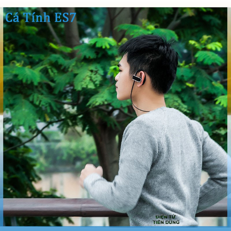 TAI NGHE HOCO ES7 DÒNG TAI NGHE DÂY - TAI NGHE BLUETOOTH V4.1 DÁNG TAI NGHE THỂ THAO- TAI NGHE CÓ MIC- TAI NGHE NHẠC HAY