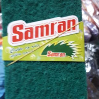 Cước chà xoong Samran màu xanh, cứng