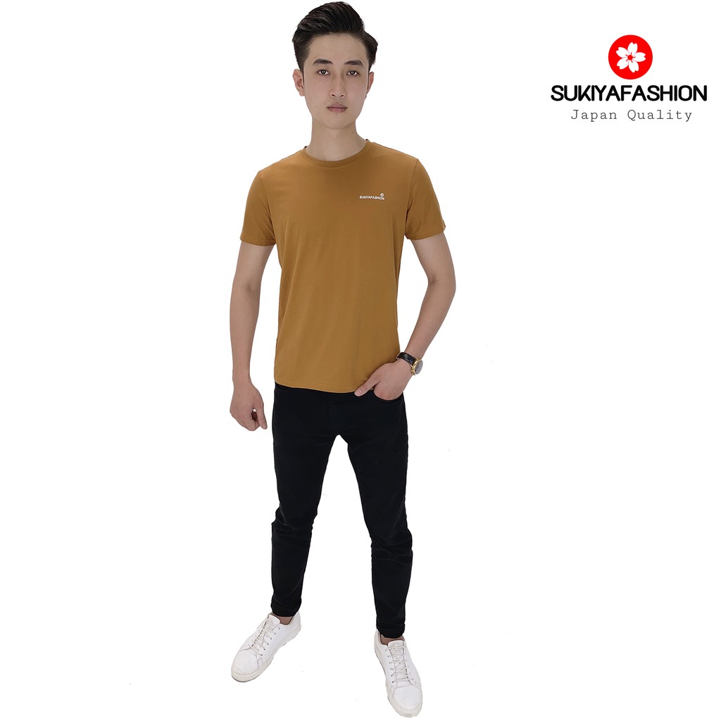 Áo thun nam Chất cao cấp túi Zíp sang trọng Sukiya Fashion AT03